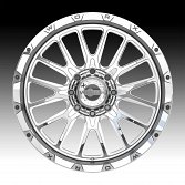 Worx Offroad Forged WF818P Polished Custom Truck Wheels 3